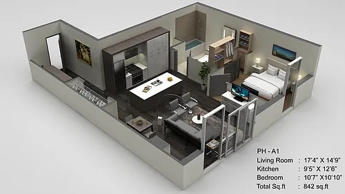 Floor plan PH - A1