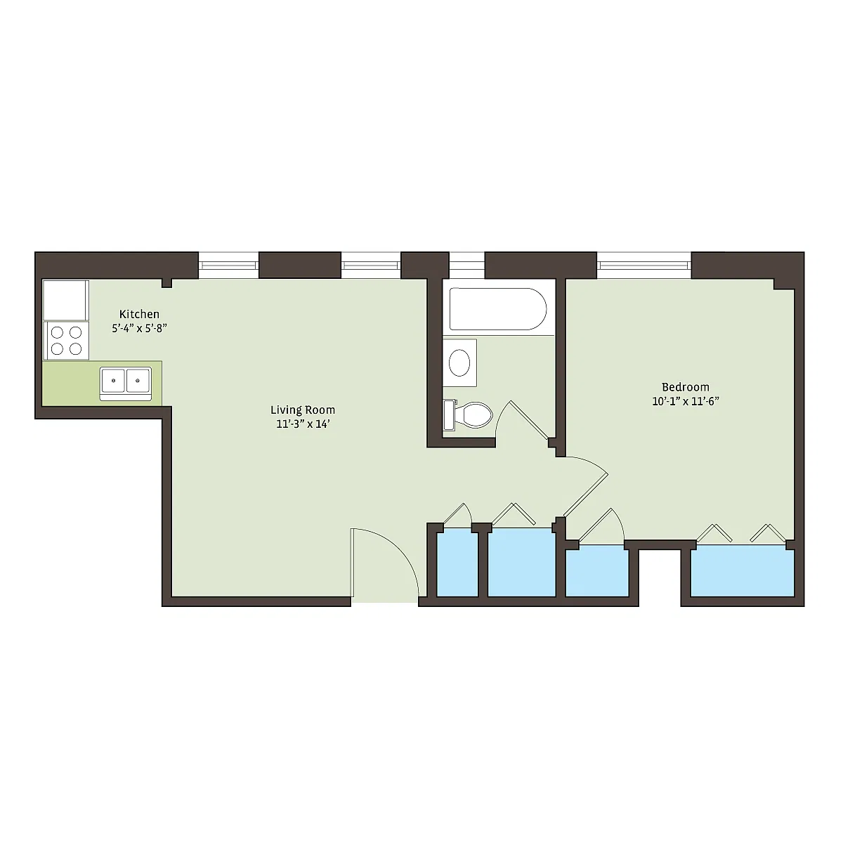 Floor plan crnl1bD2
