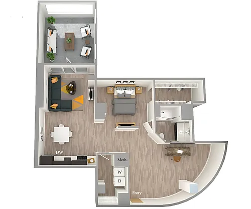 Floor plan S15L-1110