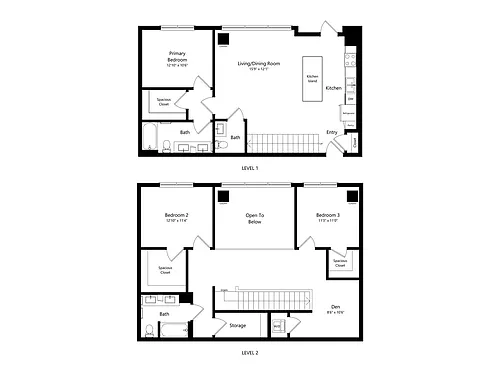 Floor plan 3M-1