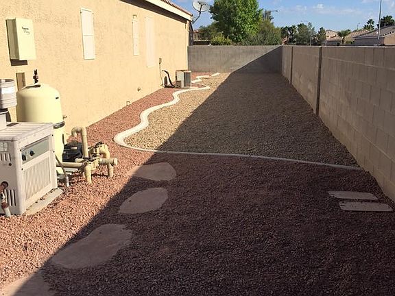 New landscaping