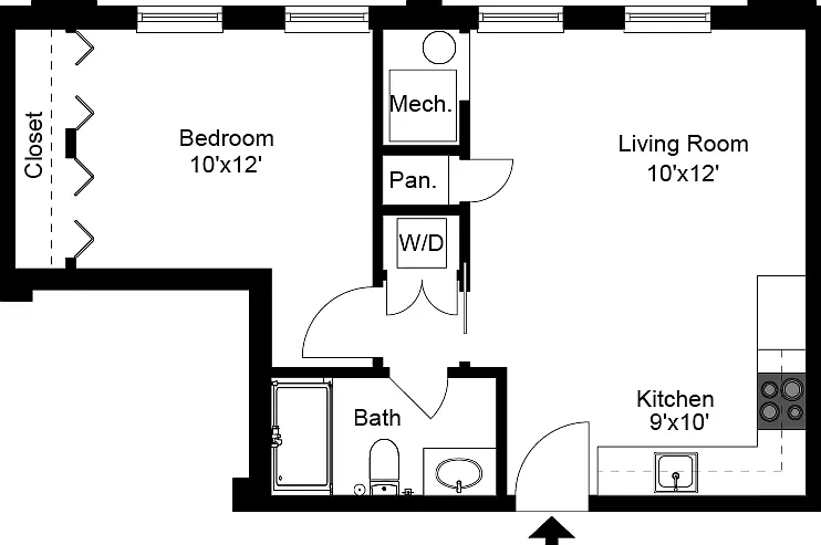 One Bedroom One Bedroom
