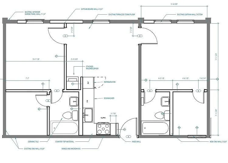 Floor plan 2 bedroom