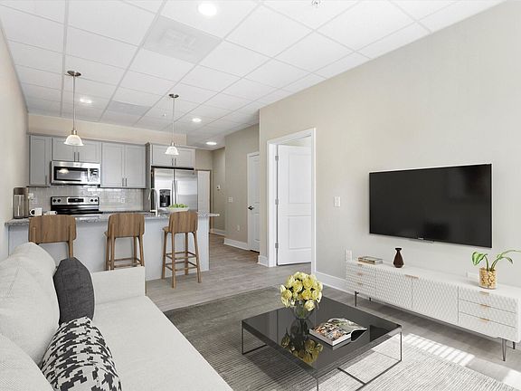 1 BR Living Room