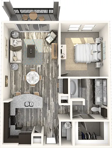 Floor plan A1F