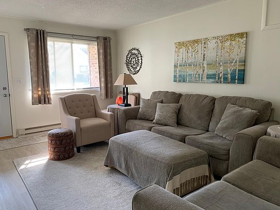 Double window in living room