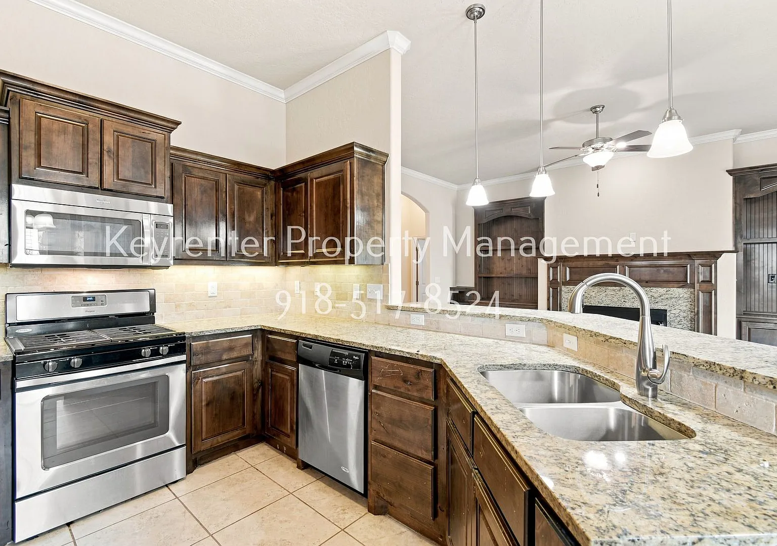 10724 Masters Cir, Jenks, OK 74037 3 Bed / 2 Bath | One Story in Jenks | Gated Community | Pond View — Photo 2