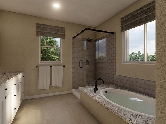 Plan 5 Master Bath 2