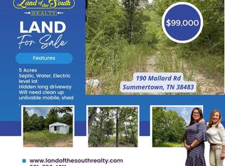 190 Mallard Rd, Summertown, TN 38483