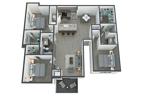 Floor plan D2
