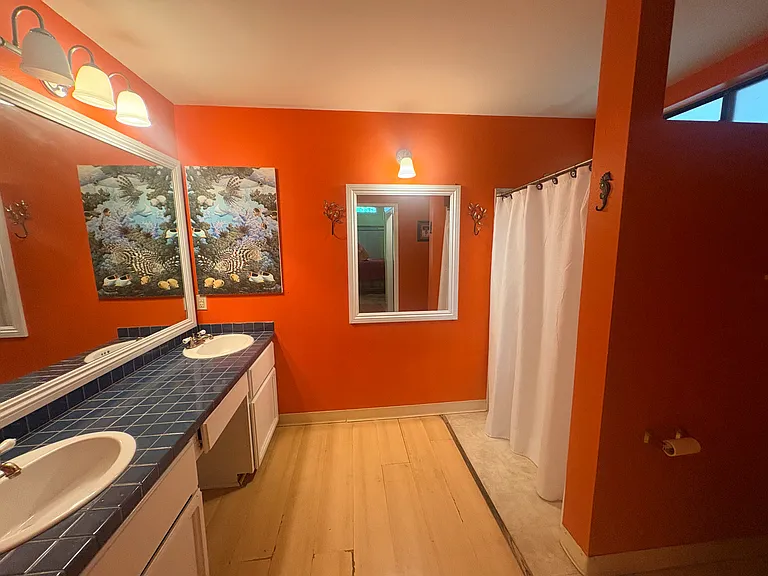 Walk in shower