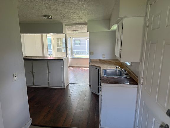 From kitchen looking to living room