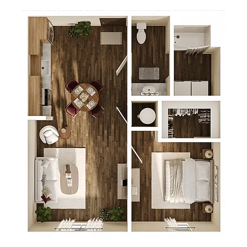 Floor plan Milton