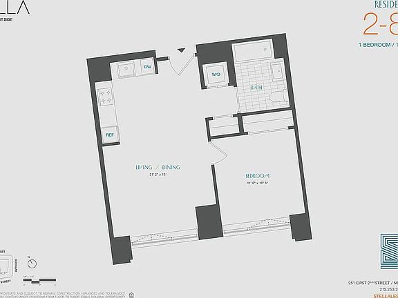 2nd image of 251 E 2nd St #7C