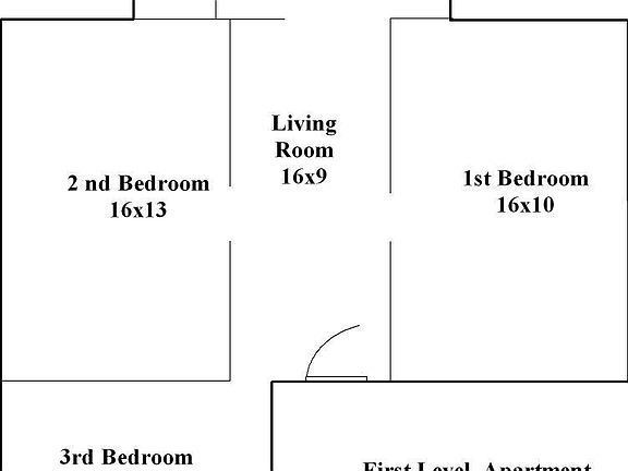 1st Unit Floor Plan