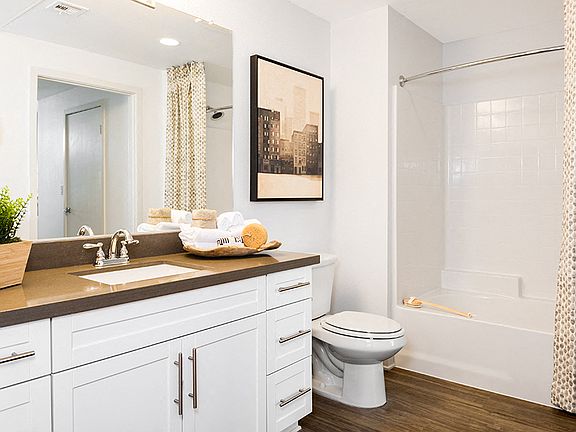 Quartz countertop bathrooms