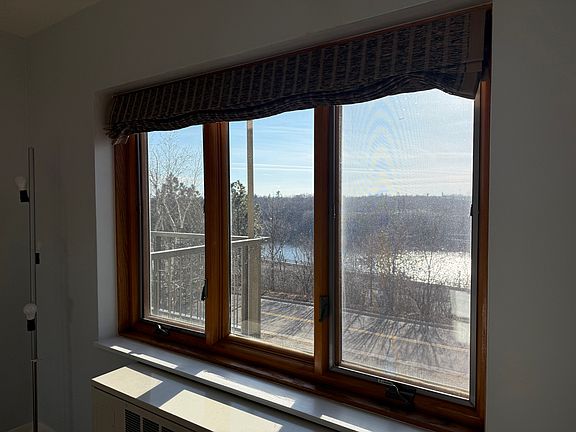 River view from second bedroom.