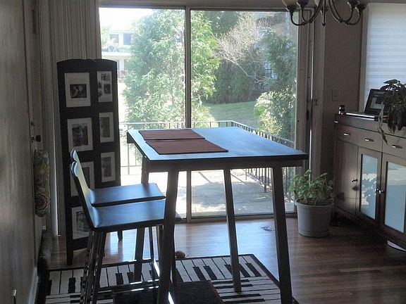 Dining room and patio (when occupied)