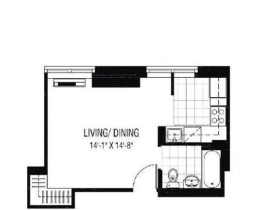 2nd image of 100 Maiden Ln APT 2204