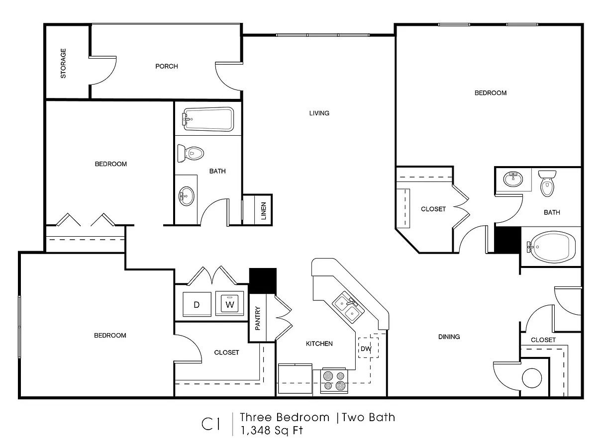Floor plan C1