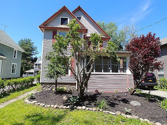  New landscaping in place