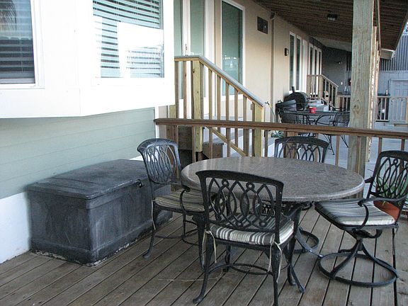 Outdoor Deck Overlooking Har
