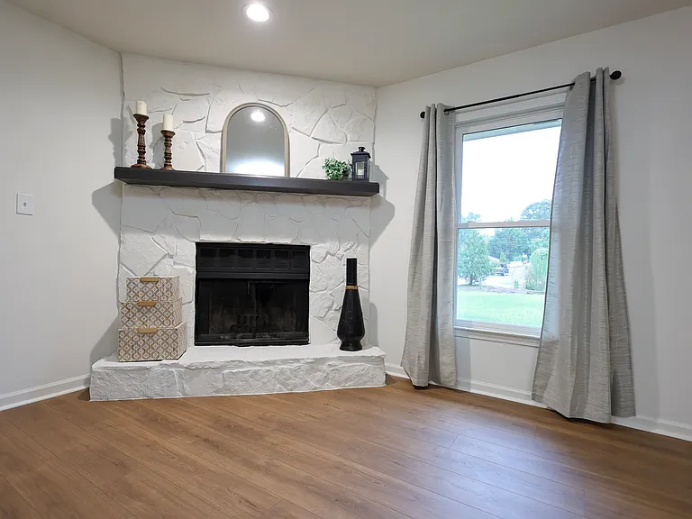 Great wood burning fireplace!