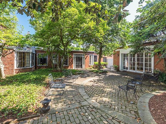 Rear Garden and Carriage House