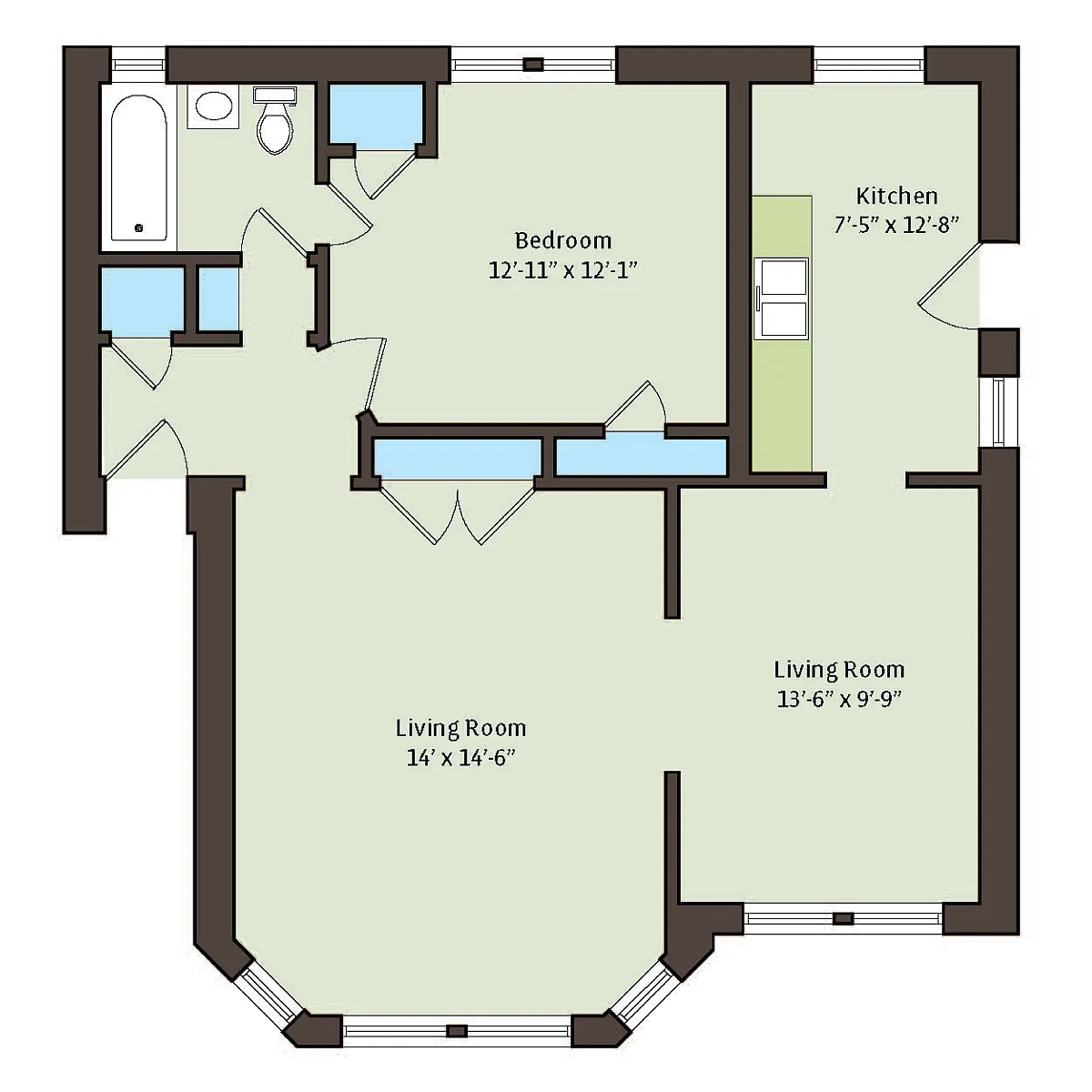 Floor plan 5034-1bc