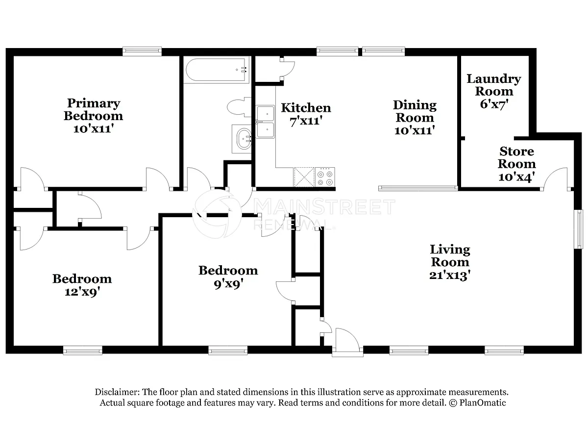 Floor Plan - 2570 Hillcrest Cv