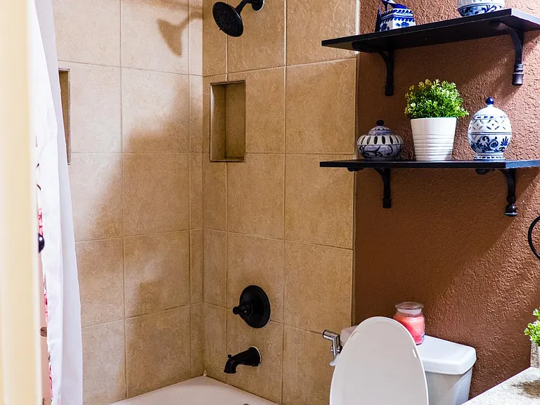 Bathroom with bath tub