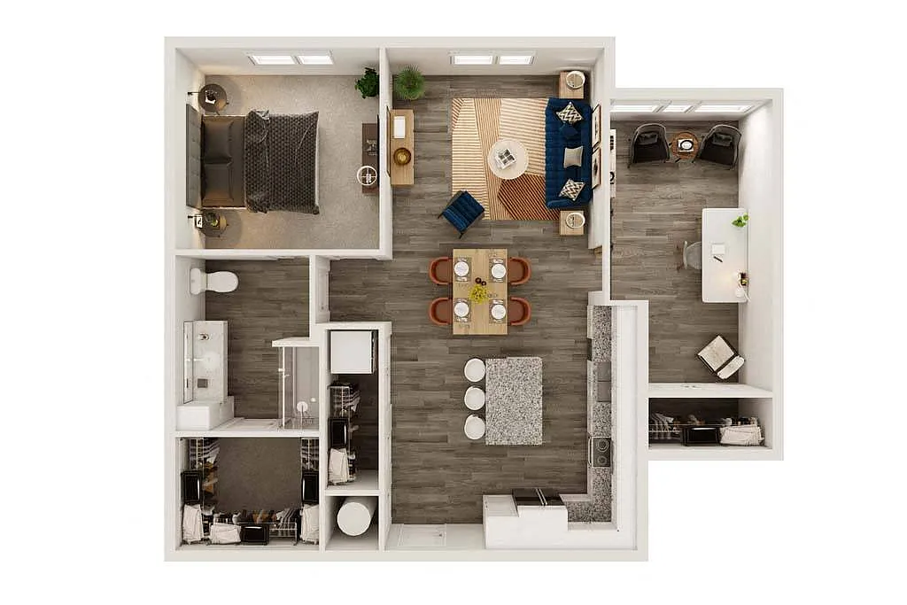 Floor plan A9 - SECOND AVE