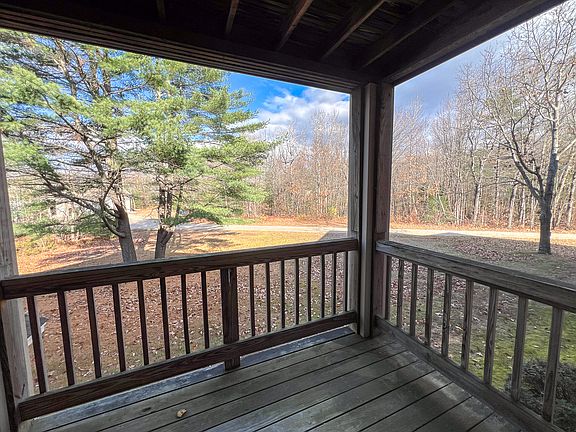 View from private balcony