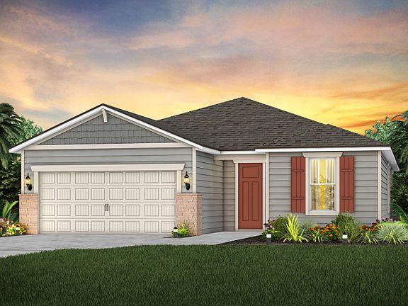 Craftsman Elevation C1 with Stone