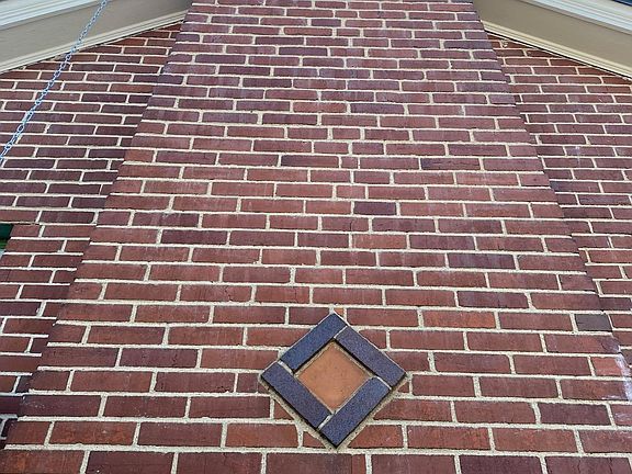 Chimney detail exterior.