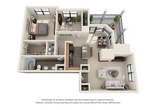 Floor plan Lantana