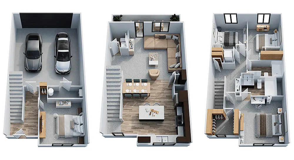 Floor plan Four Bedroom