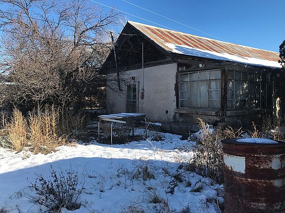 West side of old house