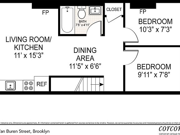 2nd image of 475 Van Buren St #2