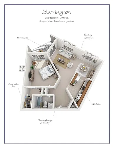 Floor plan Barrington