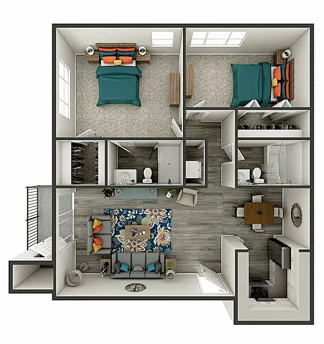 Floor plan Aspen I