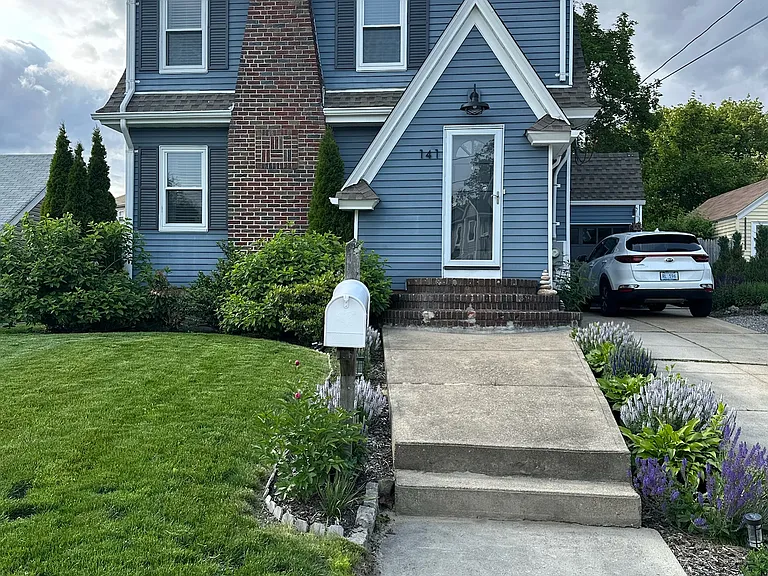 Exterior. Nice neighborhood to walk in.