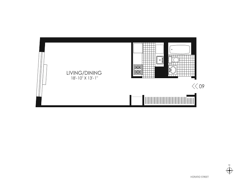 110 Horatio St #309 — Photo 2