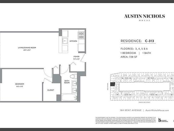 2nd image of 184 Kent Ave APT C-513