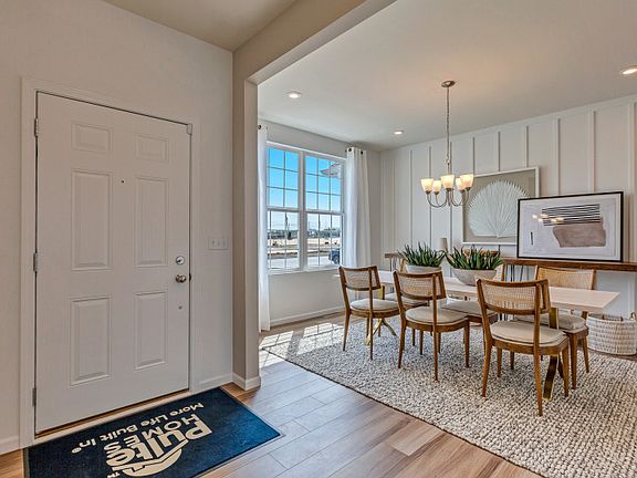 Dining Room Adjacent to Foyer