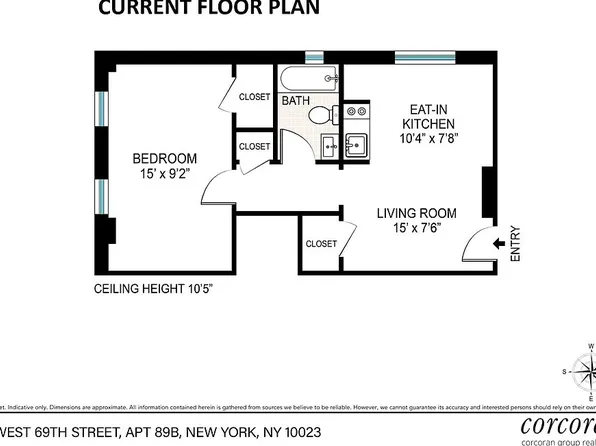 140 W 69th St APT 89B, New York, NY 10023