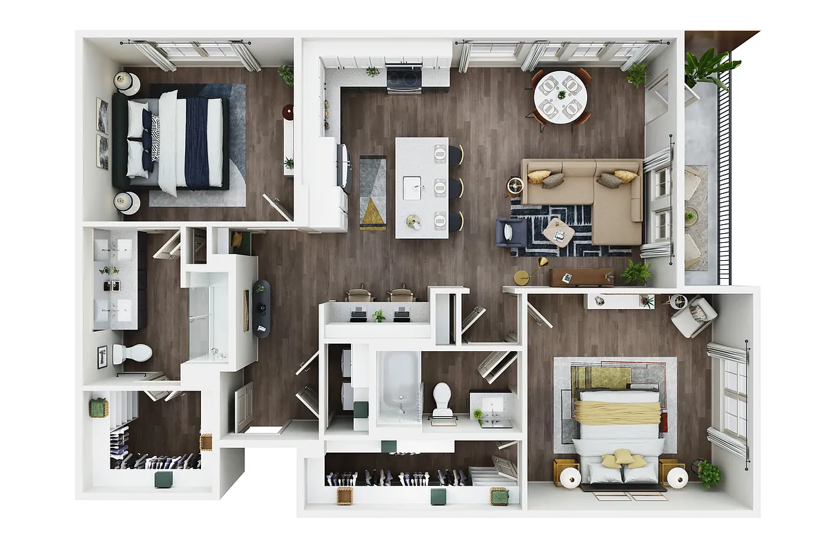 Floor plan B3