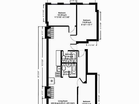 2nd image of 416 E 116th St #7
