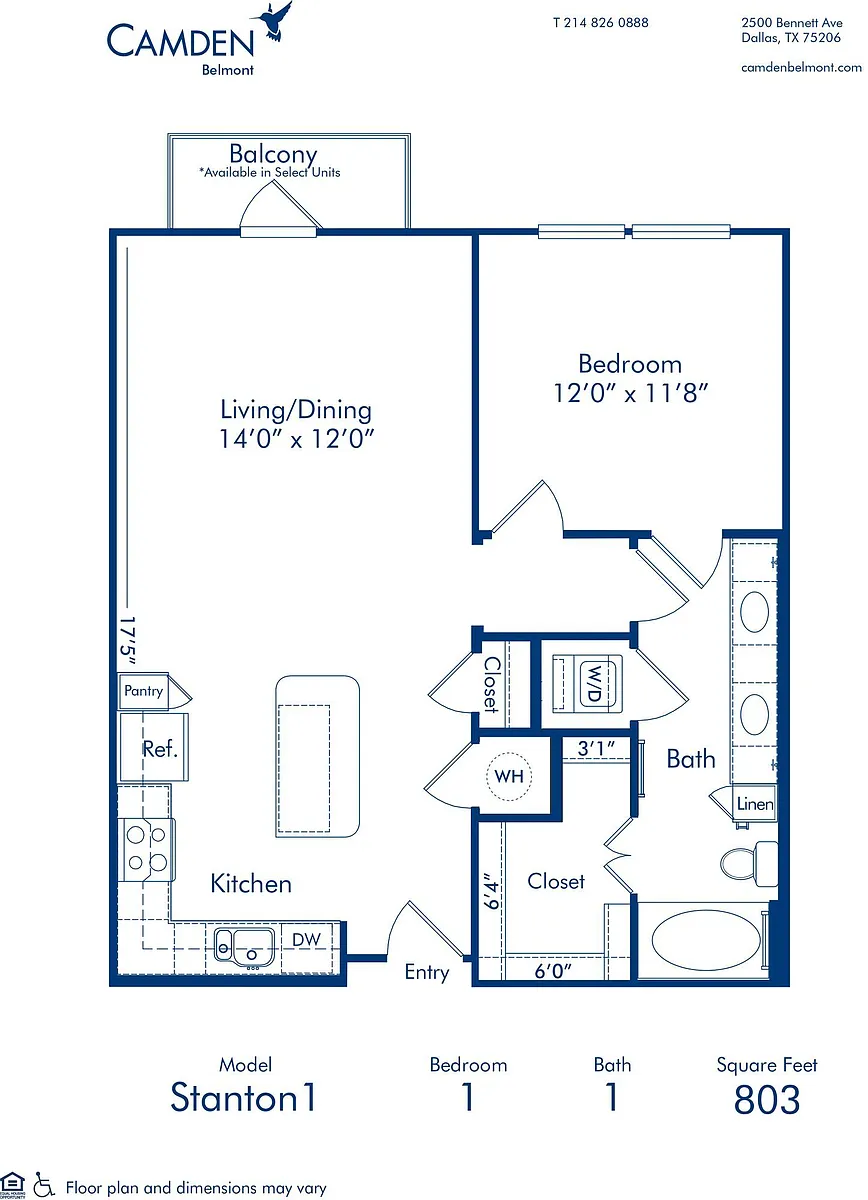 Floor plan Stanton 1