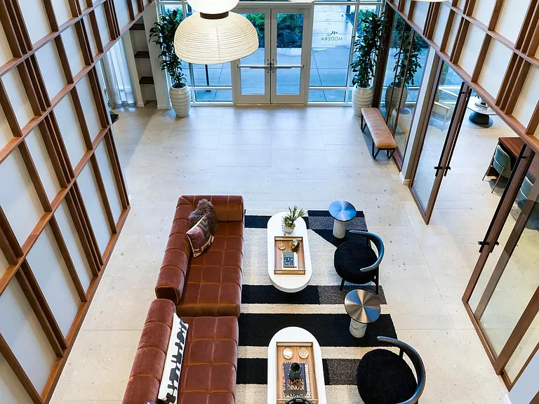 Our hotel-inspired lobby creates a warm and inviting atmosphere, perfect for unwinding or catching up with friends. Welcome home!